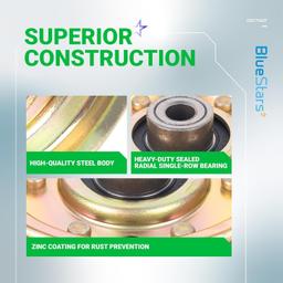 [Lifetime Warranty] 2 Pcs 173437 532173437 Flat Idler Pulley thumbnail 3