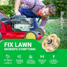 [Lifetime Warranty] 2 Pcs 173437 532173437 Flat Idler Pulley thumbnail 4