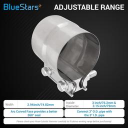 2.5" Lap Joint Band Clamp with 304 Stainless Steel thumbnail 4