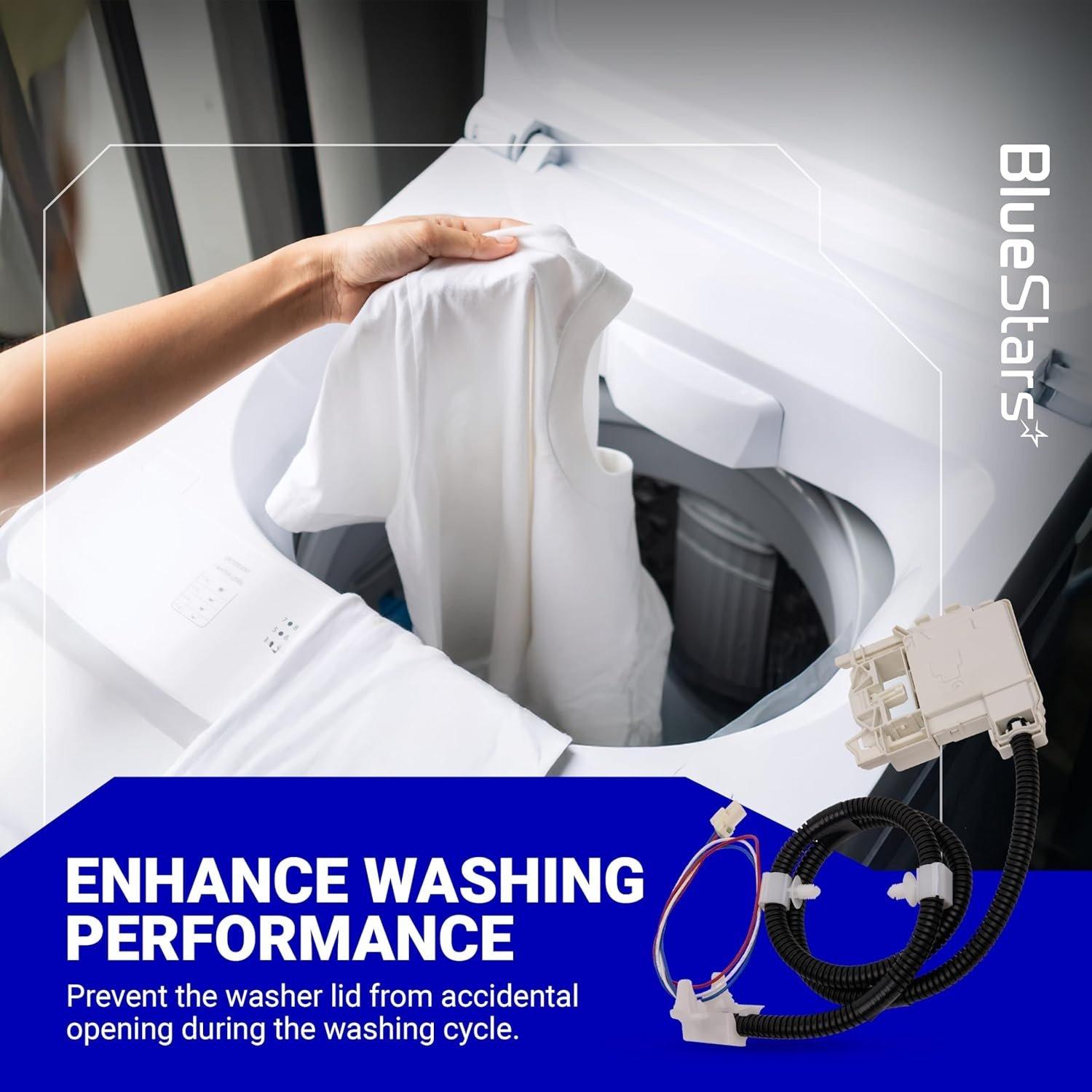 [Lifetime Warranty] WH08X32657 WH08X31222 WH08X37937 Washer Lid Lock and Harness Kit - Fit for GE Washer GTW335ASN2WW GTW465ASN2WW GTW465ASN9WW HTW240ASK6WS image 4