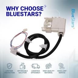 [Lifetime Warranty] WH08X32657 WH08X31222 WH08X37937 Washer Lid Lock and Harness Kit - Fit for GE Washer GTW335ASN2WW GTW465ASN2WW GTW465ASN9WW HTW240ASK6WS thumbnail 7