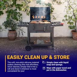 [Lifetime Warranty] Silicone Grill Mat thumbnail 1