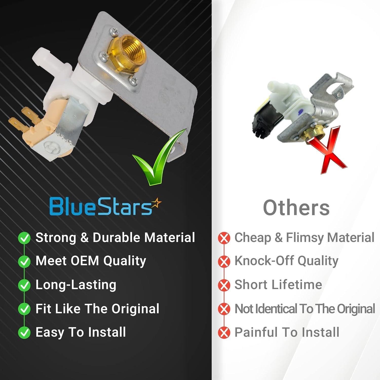 [Lifetime Warranty] 154637401 Dishwasher Water Inlet Valve - Compatible with Frigidaire Kenmore Crosley Gibson Dishwashers - Replaces FDB1050REB4 MDB124BFR2 DGBD2432KB1 154219601 154219602 154359801 image 5