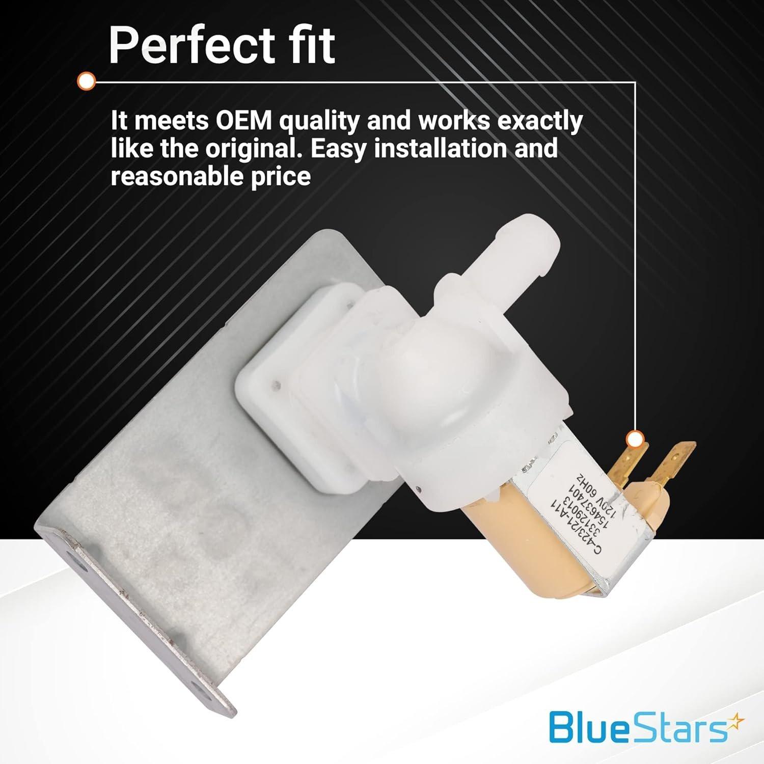 [Lifetime Warranty] 154637401 Dishwasher Water Inlet Valve - Compatible with Frigidaire Kenmore Crosley Gibson Dishwashers - Replaces FDB1050REB4 MDB124BFR2 DGBD2432KB1 154219601 154219602 154359801 image 4