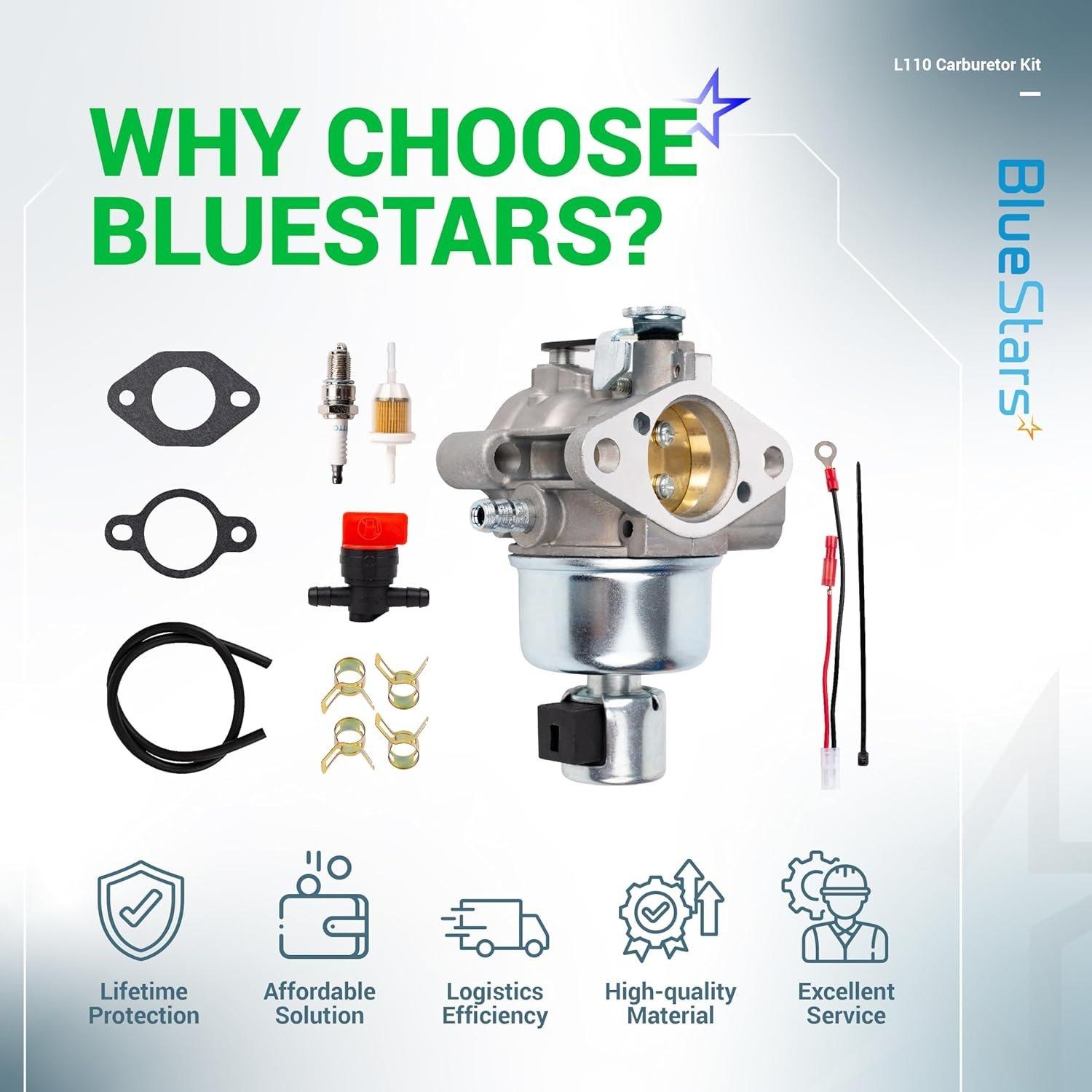 [Lifetime Warranty] L110 CV15S Carburetor Kit For John Deere image 2