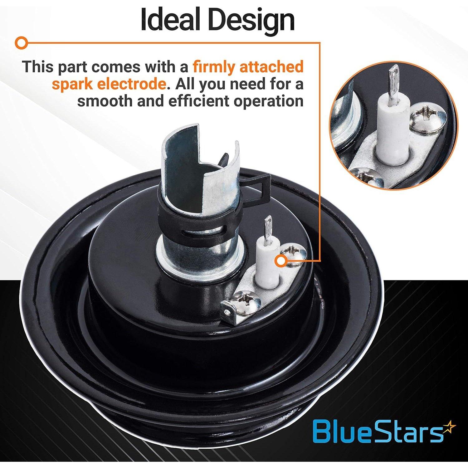 [Lifetime Warranty] 3412D024-09 Gas Range Sealed Burner Head & Igniter Assembly - Compatible with Magic Chef & Maytag Ranges - Replaces 12500050 3412D018-09 - Pack of 4 image 5