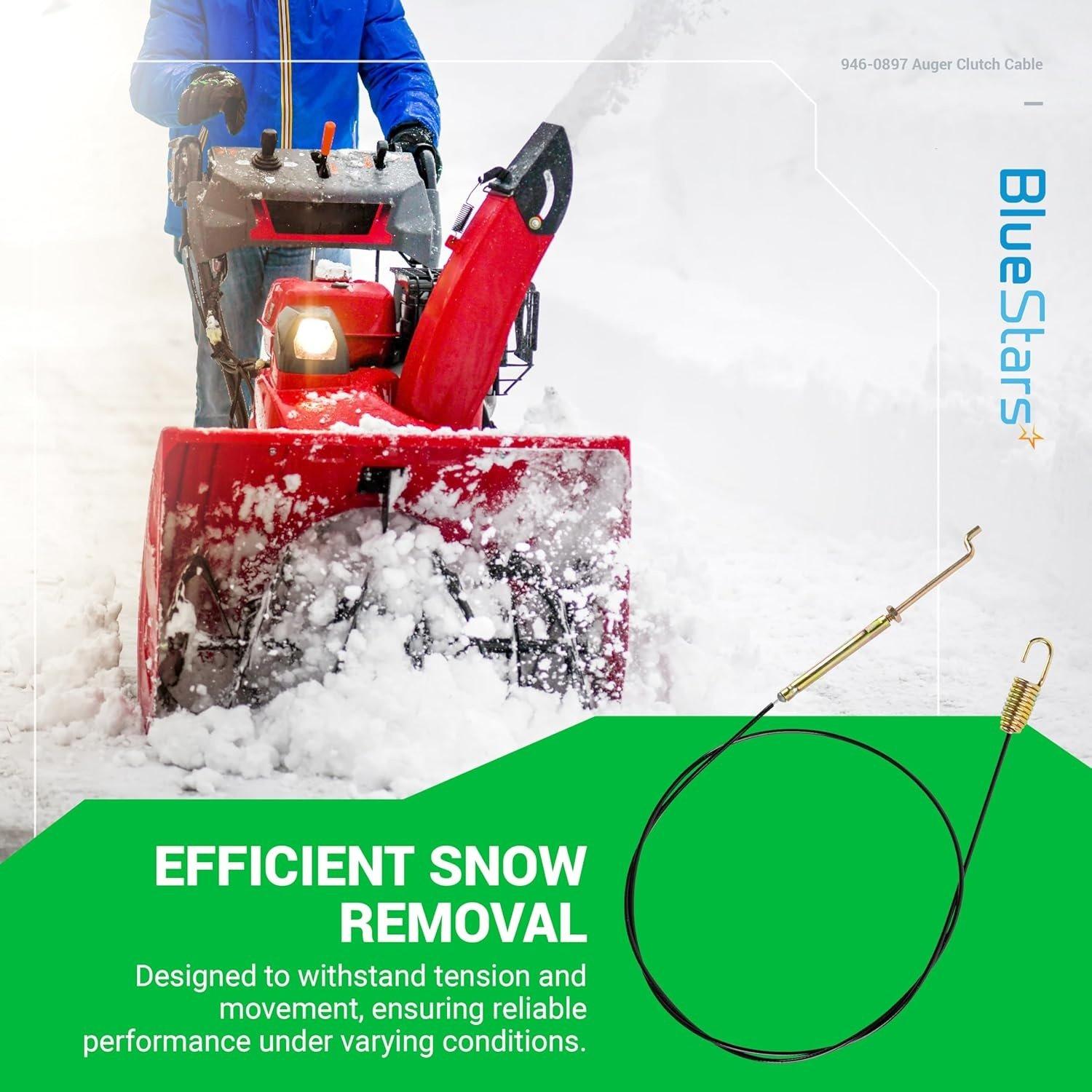 [Lifetime Warranty] 946-0897 Snow Blower Auger Clutch Cable image 8