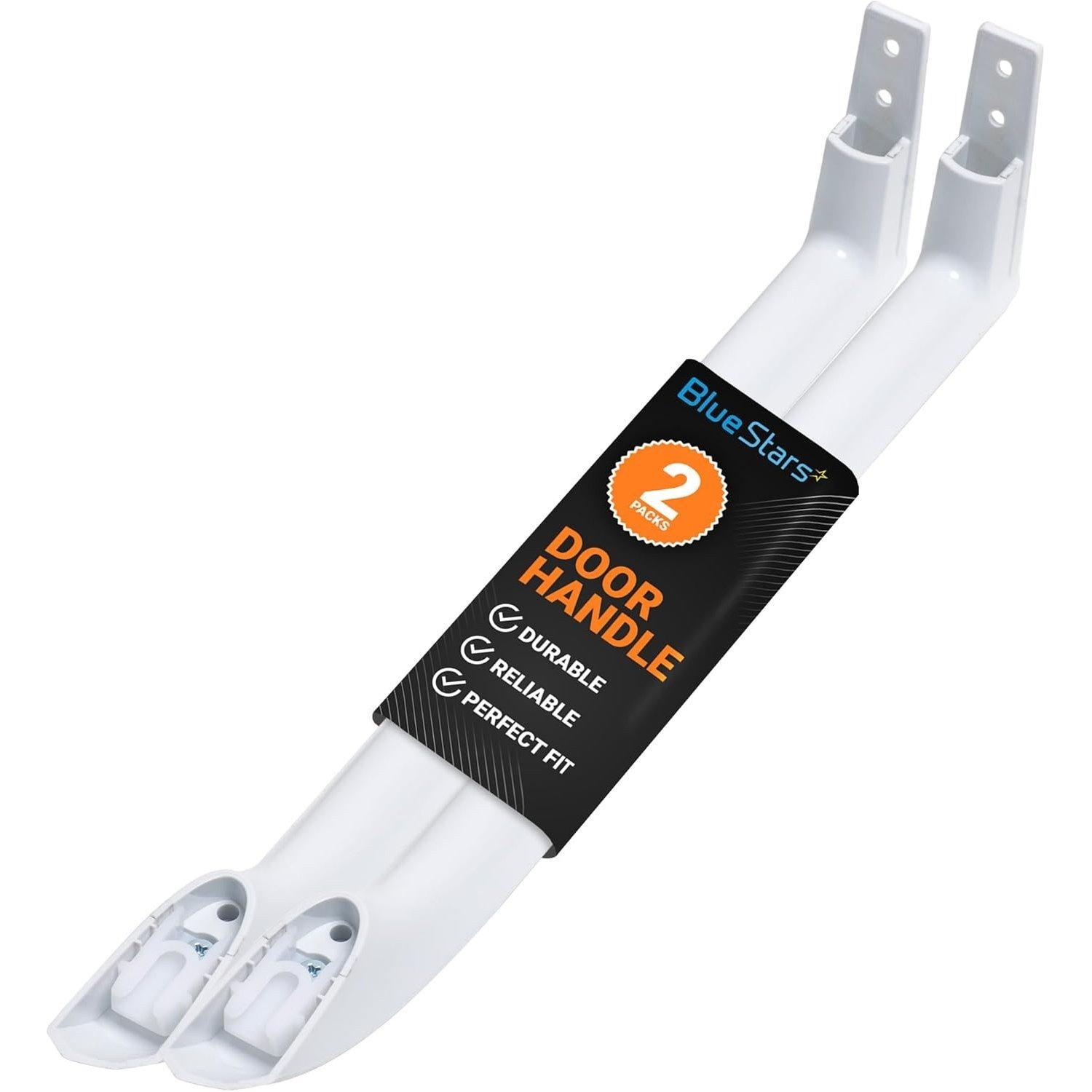 [Lifetime Warranty] 5304486359 5304506469 Refrigerator Door Handle - Compatible with Frigidaire Freezers - Replace Parts 5304504507, 242059501, 242059504 - Pack of 2 image 0