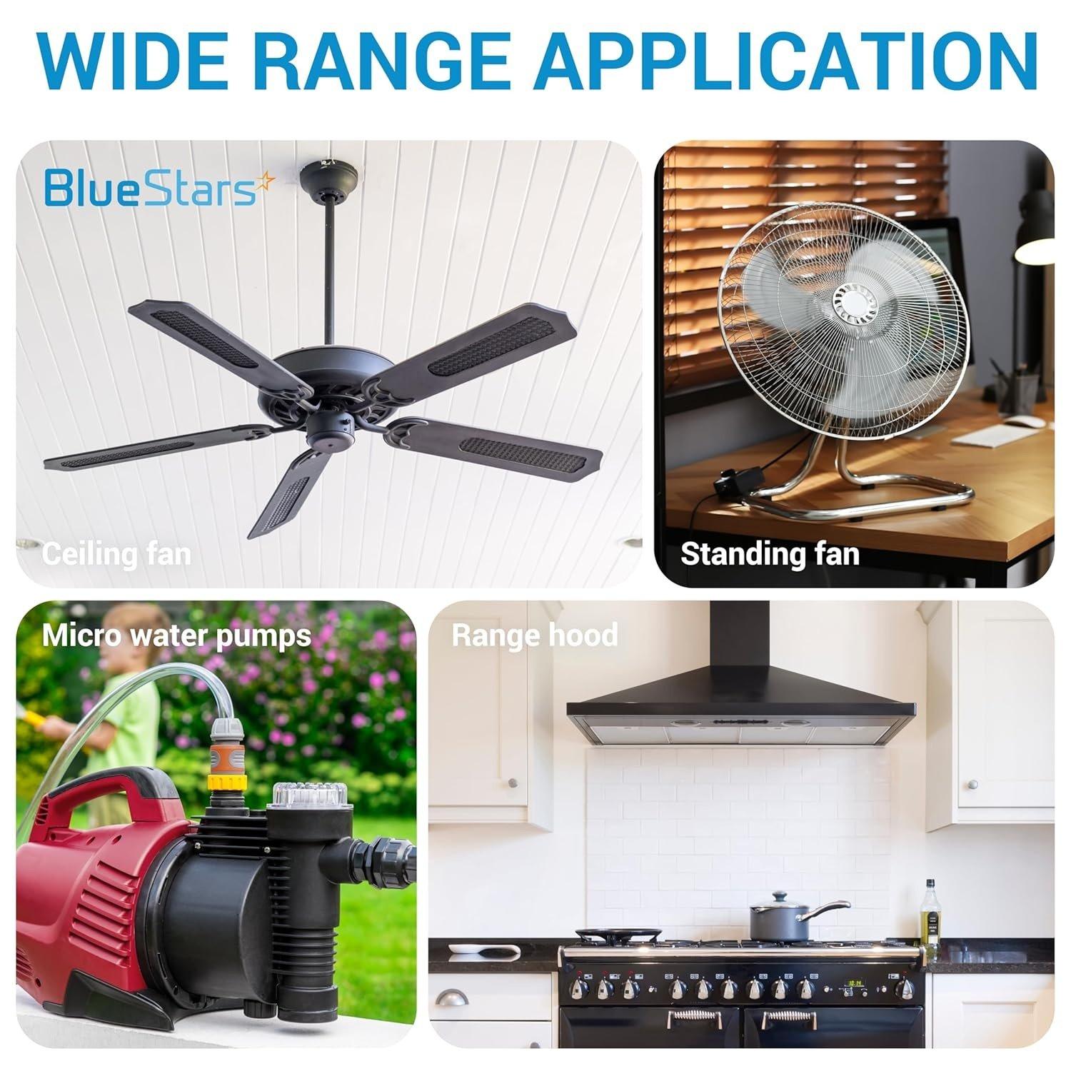 CBB61 4.5uf + 5uf + 6uf 4-Wire 250V AC Ceiling Fan Capacitor image 4