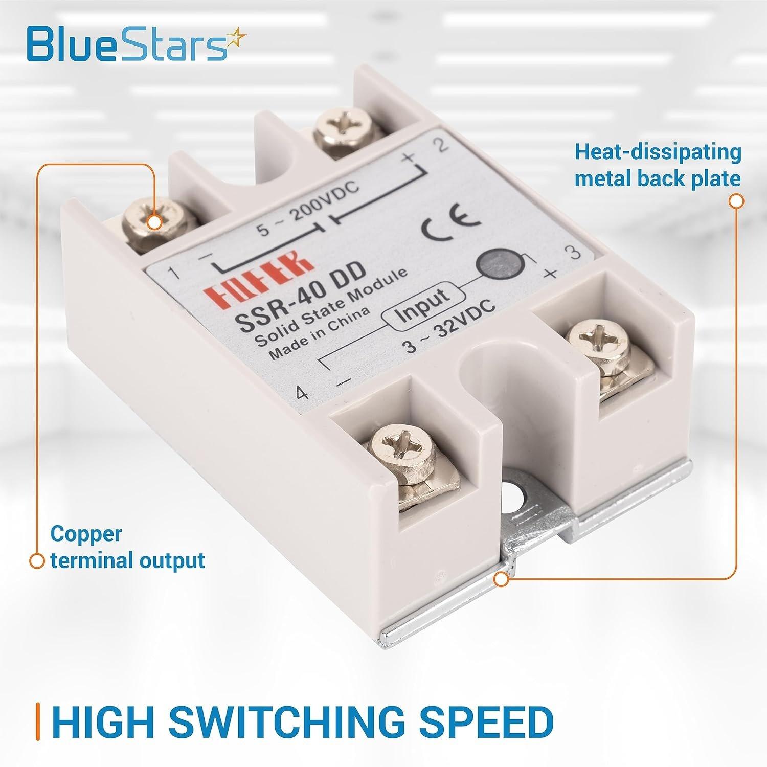 2PCS SSR-40DD Solid State Relay - Pack of 2 image 5