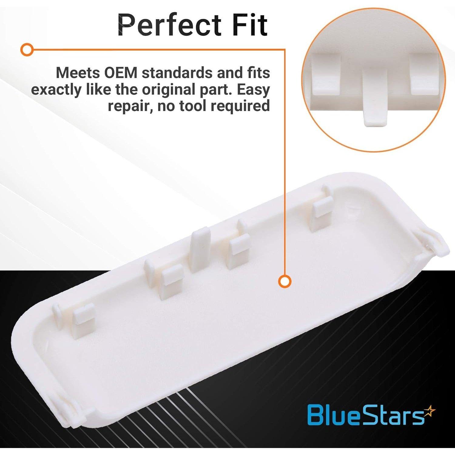 [Lifetime Warranty] W10861225 W10714516 Dryer Handle Replacement - Fits for Whirlpool Kenmore Amana Maytag Dryer Door Latch - Replaces AP5999398 PS11731583 W10861225VP - Pack of 4 image 2