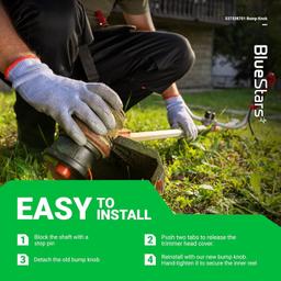 [Lifetime Warranty] 537338701 Trimmer Head Bump Knob - Pack of 2 thumbnail 3