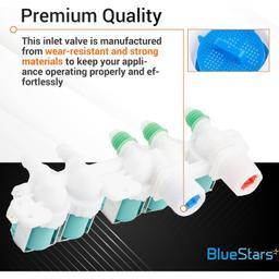 [Lifetime Warranty] DC97-15459G Washing Machine Inlet Valve Assembly for Samsung Washers WA45H7000AW WA48H7400AW - Replaces 3276197 AP5623056 PS4220861 EAP4220861 thumbnail 2