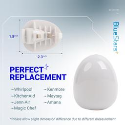 [Lifetime Warranty] W11251749 W11602886 Refrigerator LED Light Bulb - Compatible with Whirlpool Kenmore Amana Refrigerator - Replaces W11449273 W11520324 W11468934 AP6986570 W11549780 AP7192759 thumbnail 5