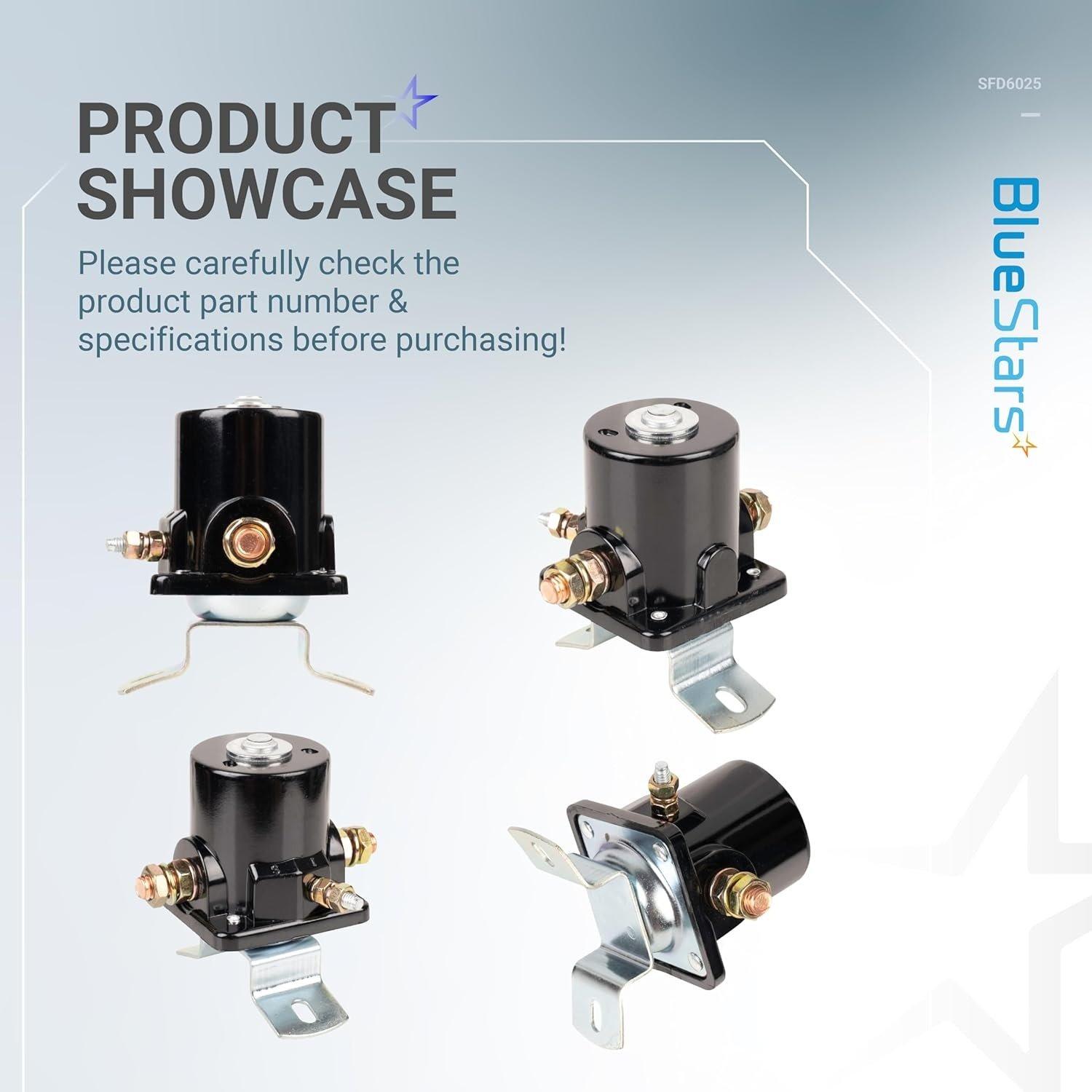 SFD6025 Starter Solenoid Relay for 12V 3-Post image 1