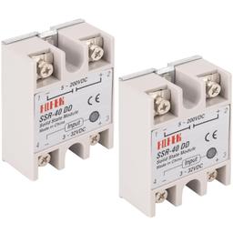 [Lifetime Warranty] SSR-40DD Solid State Relay - Pack of 2 thumbnail 0