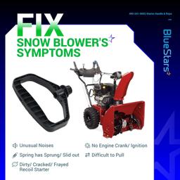 [Lifetime Warranty] 490-241-0002 Snowblower Starter Handle Rope thumbnail 3