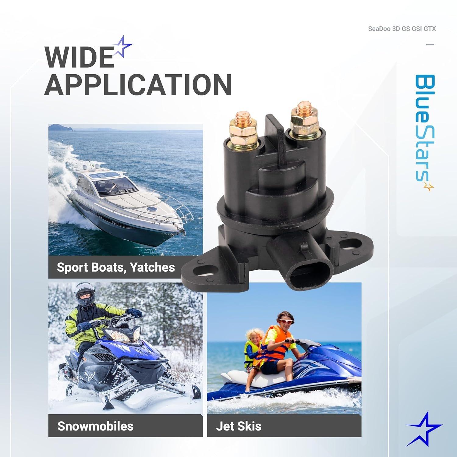 [Lifetime Warranty] Starter Solenoid Relay 12V Fit SeaDoo image 3