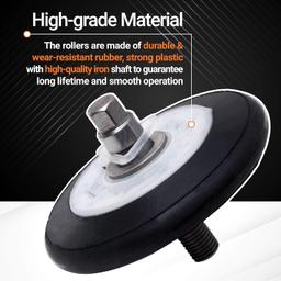[Lifetime Warranty] 4581EL2002C Dryer Drum Roller Assembly - Compatible with LG Kenmore Dryers - Replaces 2701044 4581EL2002A 4581EL2002B 4581EL2002D PS8260240 - Pack of 2 thumbnail 1