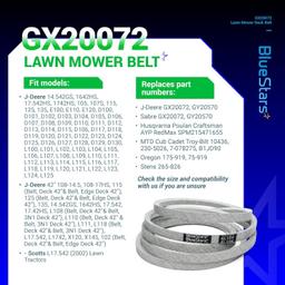 [Lifetime Warranty] GX20072 Lawn Mower Deck Belt thumbnail 5