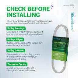 [Lifetime Warranty] GX20072 Lawn Mower Deck Belt thumbnail 8