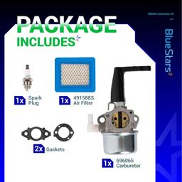 [Lifetime Warranty] 696065 697422 Carburetor For 110402 110412 215369 thumbnail 1