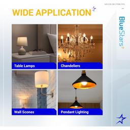 [Lifetime Warranty] G45 E26 Edison LED Filament Globe Bulb 120V 5W - Pack of 3 thumbnail 1