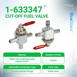[Lifetime Warranty] 1-633347 Cut-Off Fuel Valve thumbnail 4