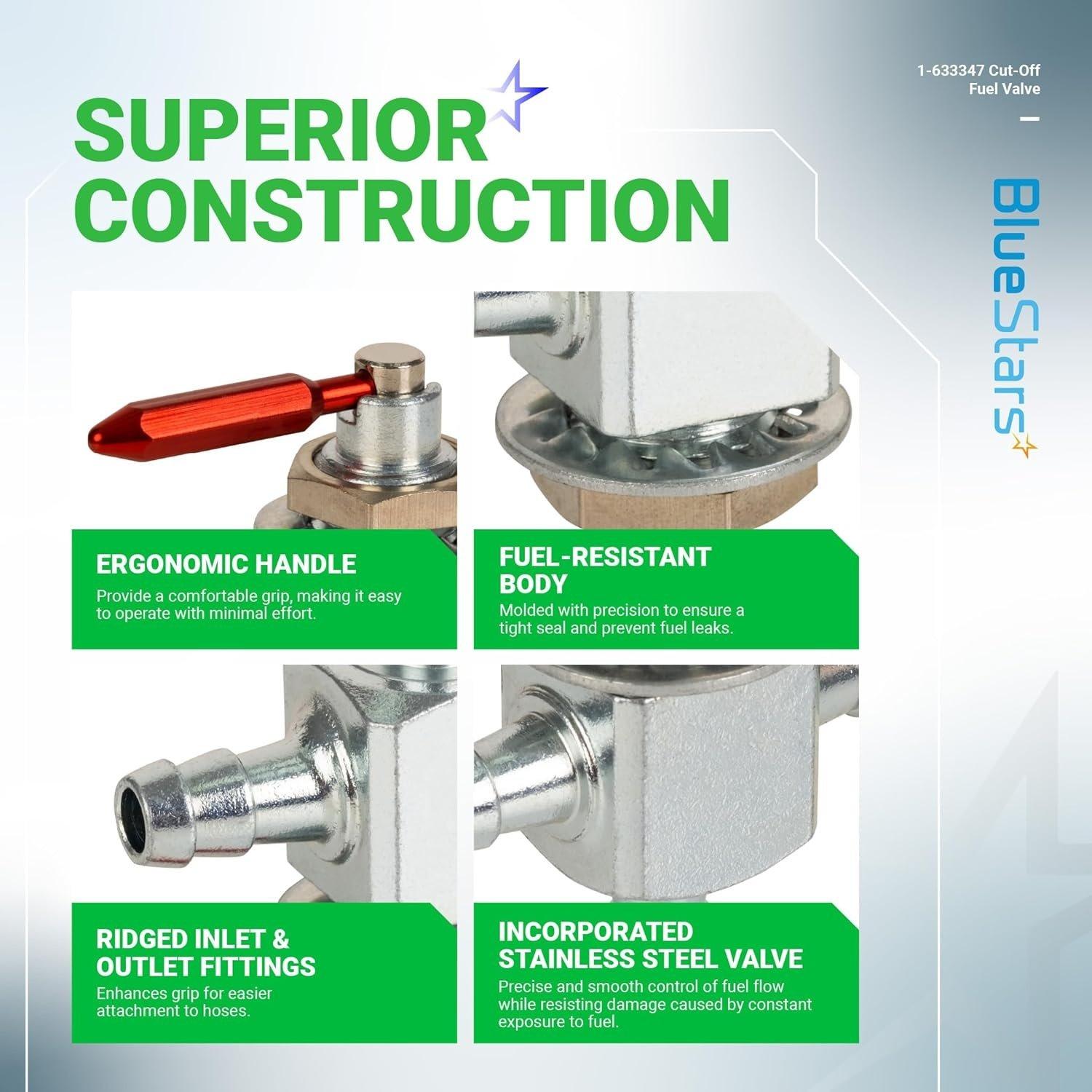 [Lifetime Warranty] 1-633347 Cut-Off Fuel Valve image 5