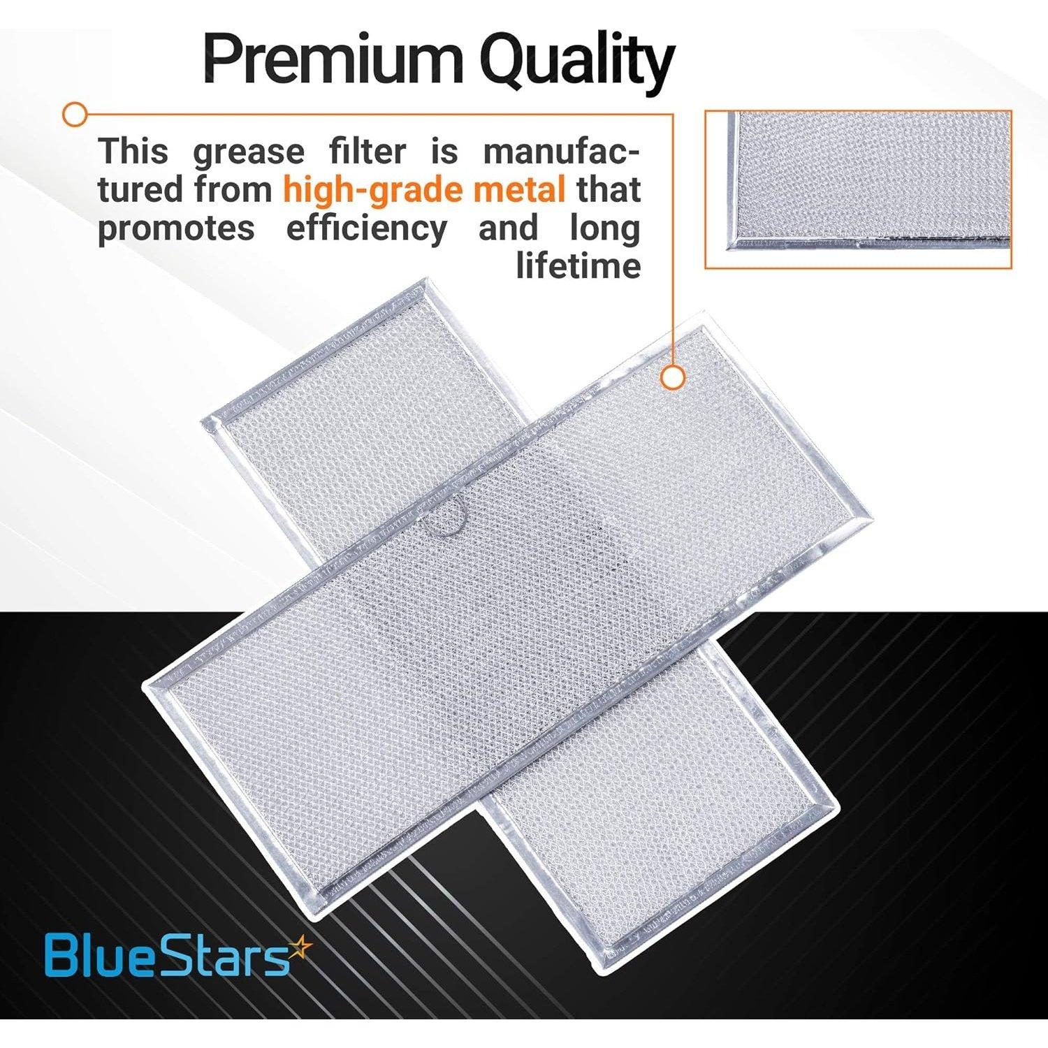 71002111 Aluminum Range Grease Filter Approx. 6-3/8 X 15-5/8 X 3/32 Inches image 3