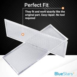 71002111 Aluminum Range Grease Filter Approx. 6-3/8 X 15-5/8 X 3/32 Inches thumbnail 2