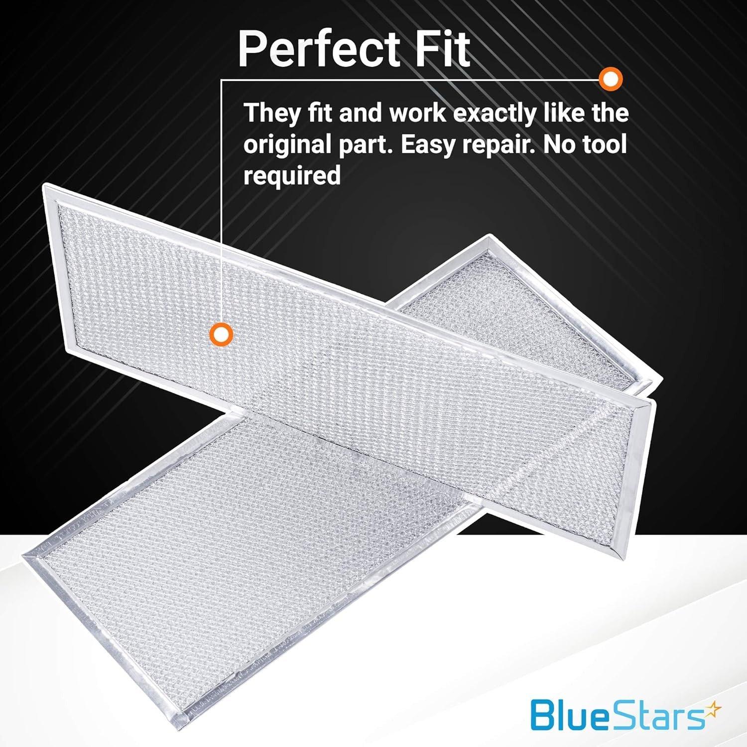 71002111 Aluminum Range Grease Filter Approx. 6-3/8 X 15-5/8 X 3/32 Inches image 2