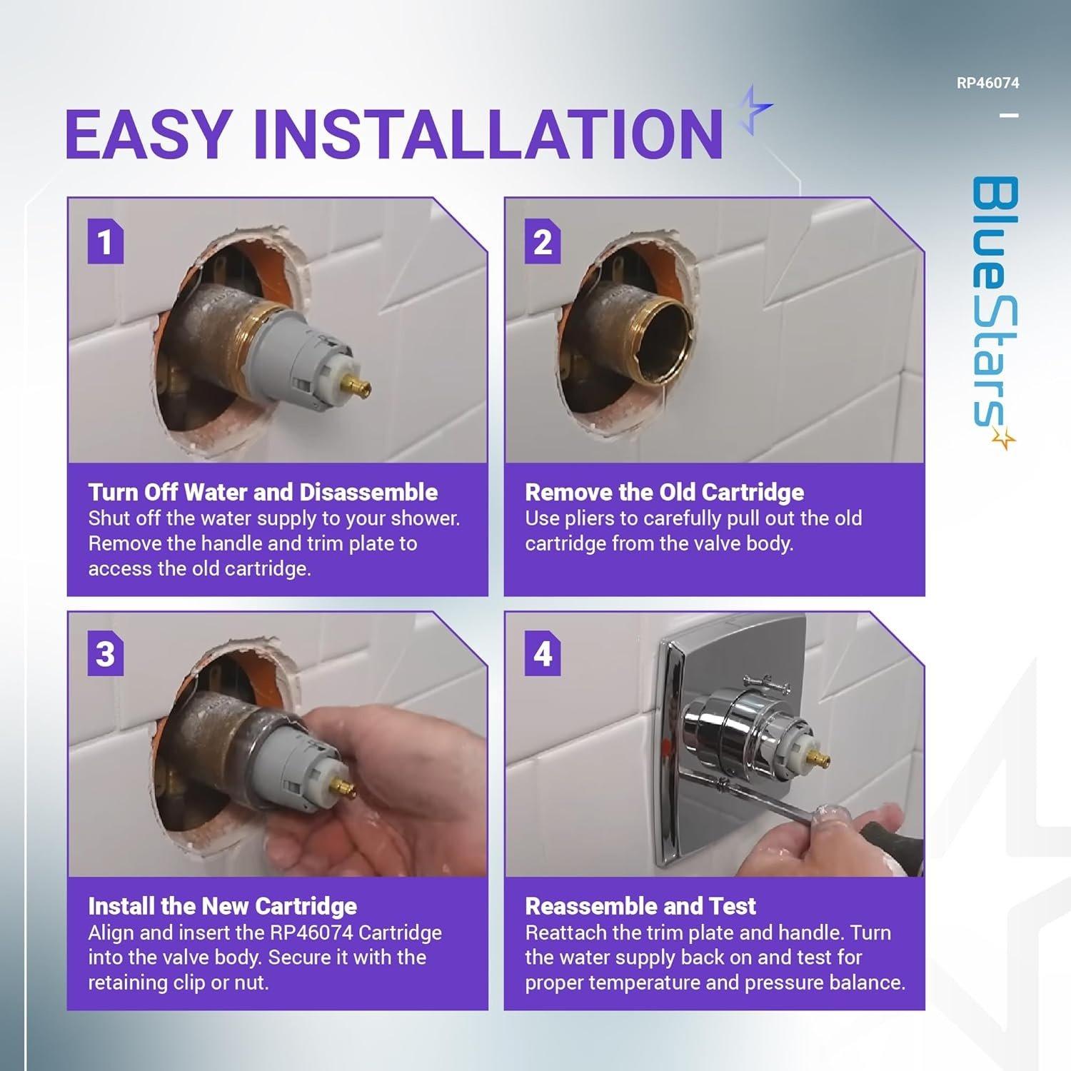 [Lifetime Warranty] RP46074 Shower Valve Cartridge image 1