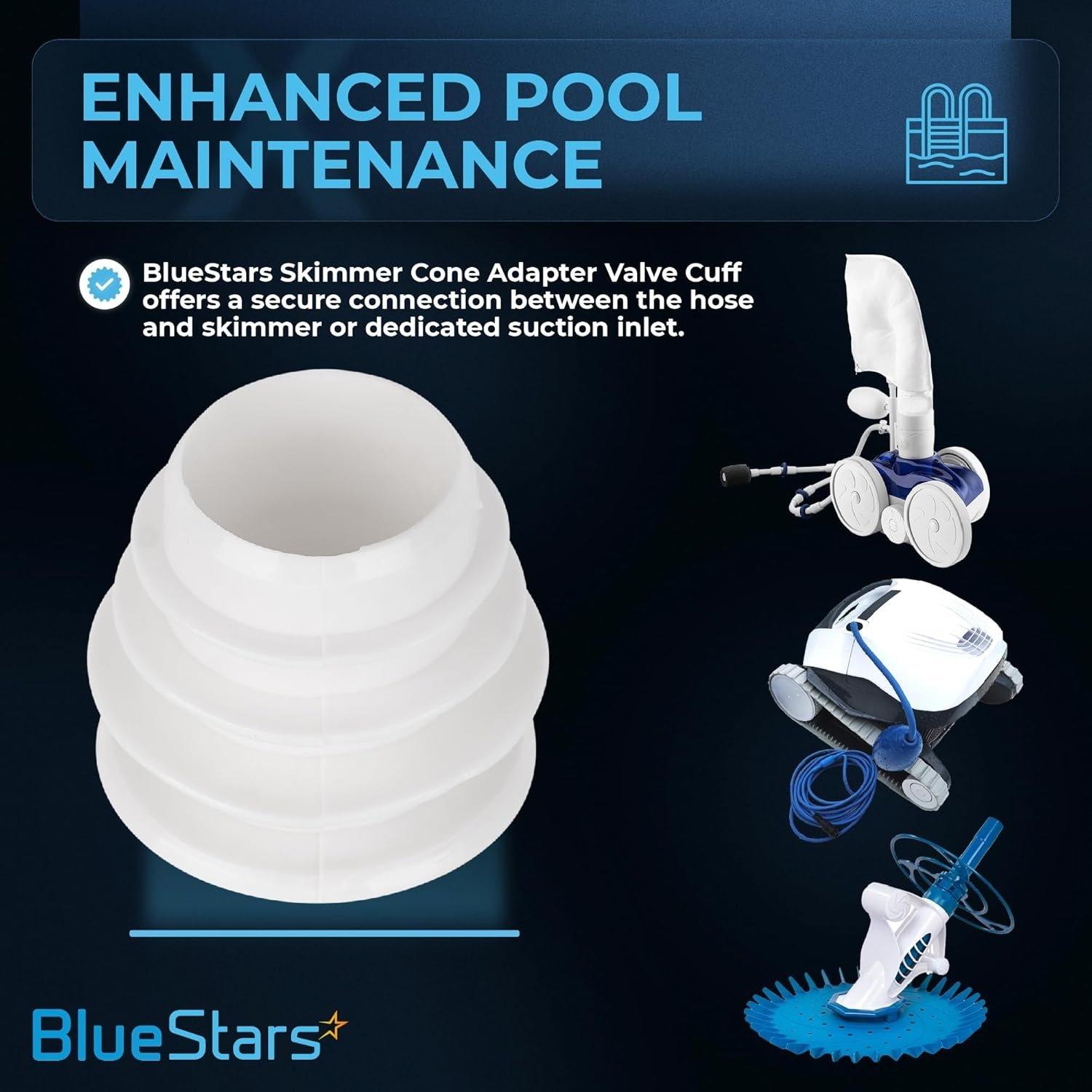 W70263 Pool Cleaner Skimmer Cone Adapter Valve image 2