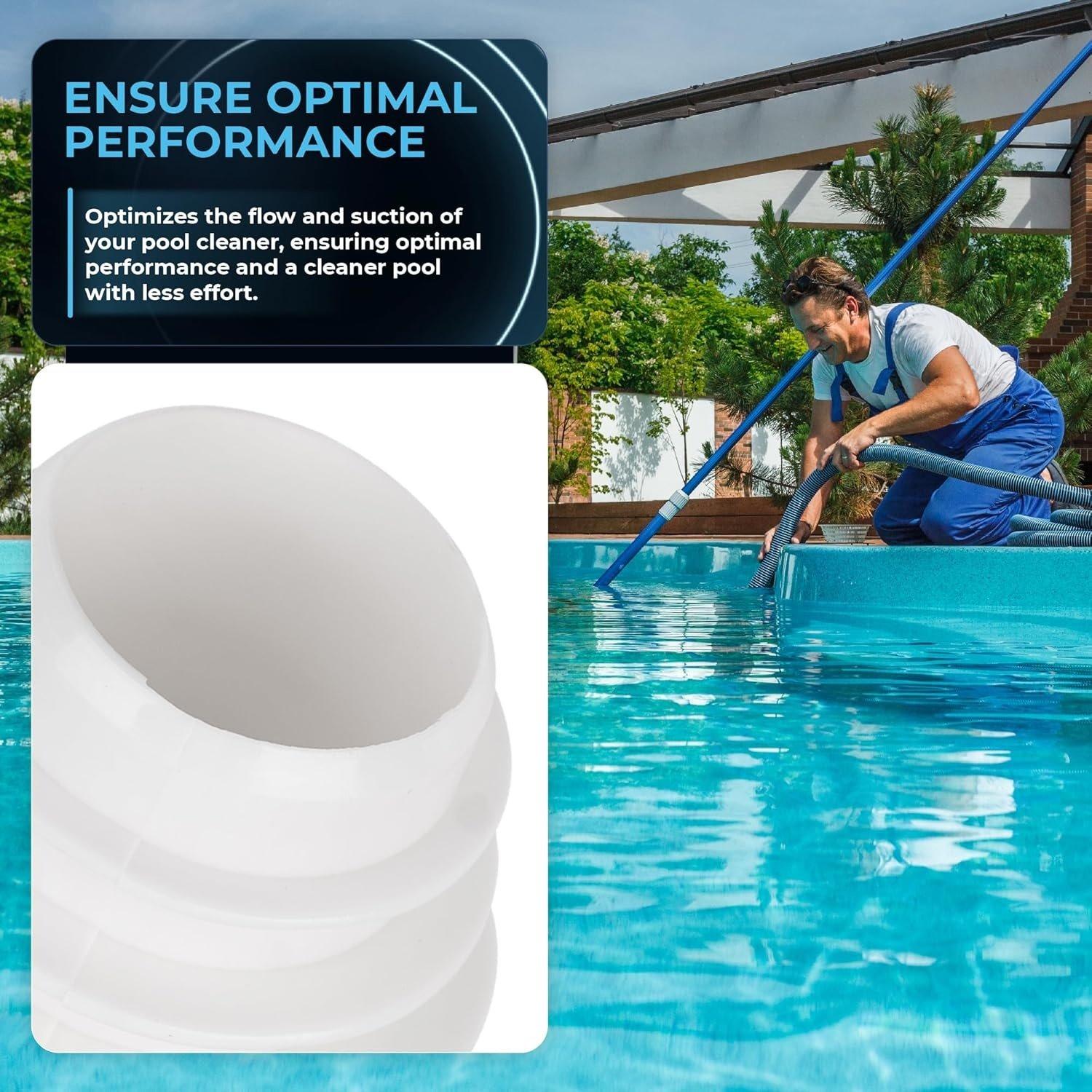 W70263 Pool Cleaner Skimmer Cone Adapter Valve image 4