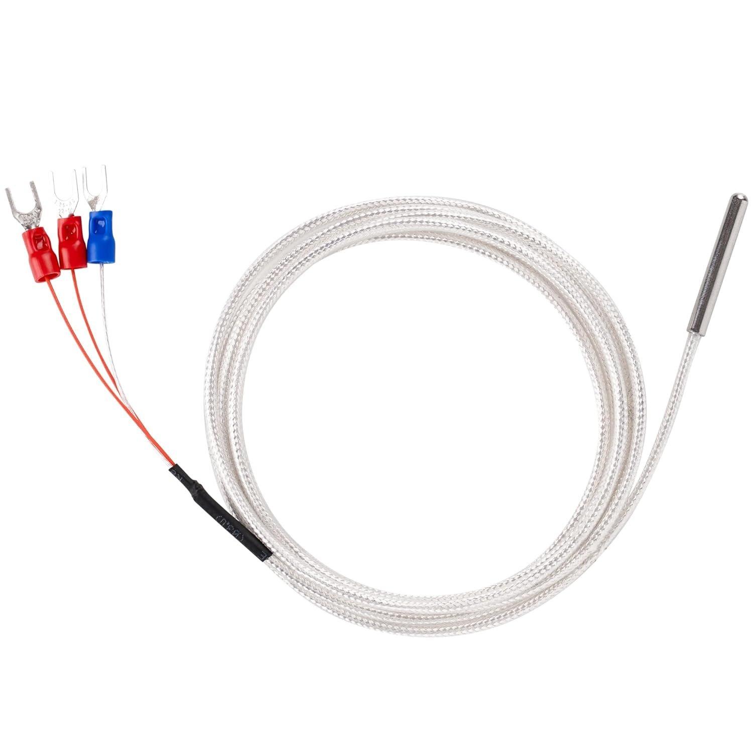 [Lifetime Warranty] RTD PT100 Temperature Sensor Probe 3-Wire Digital image 0