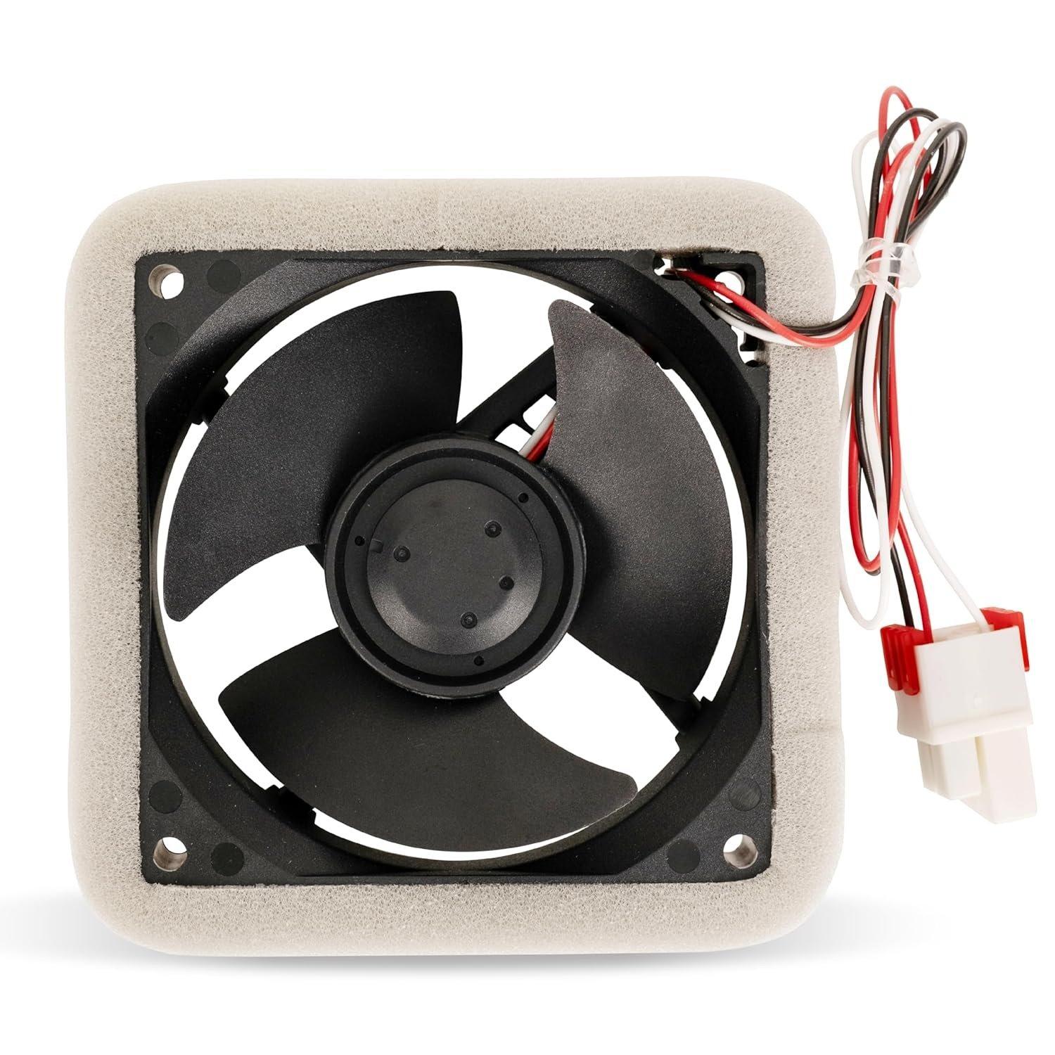 [Lifetime Warranty] DA81-06013A U92C12MS1B3-52 DA31-00287A Refrigerator Evaporator Fan Motor for Samsung RF18HFENBSR, RF28HFEDBSR, RF26HFENDSR, RF260BEAESR, RF263BEAESR, RF28HMEDBSR, RF30HBEDBSR image 0