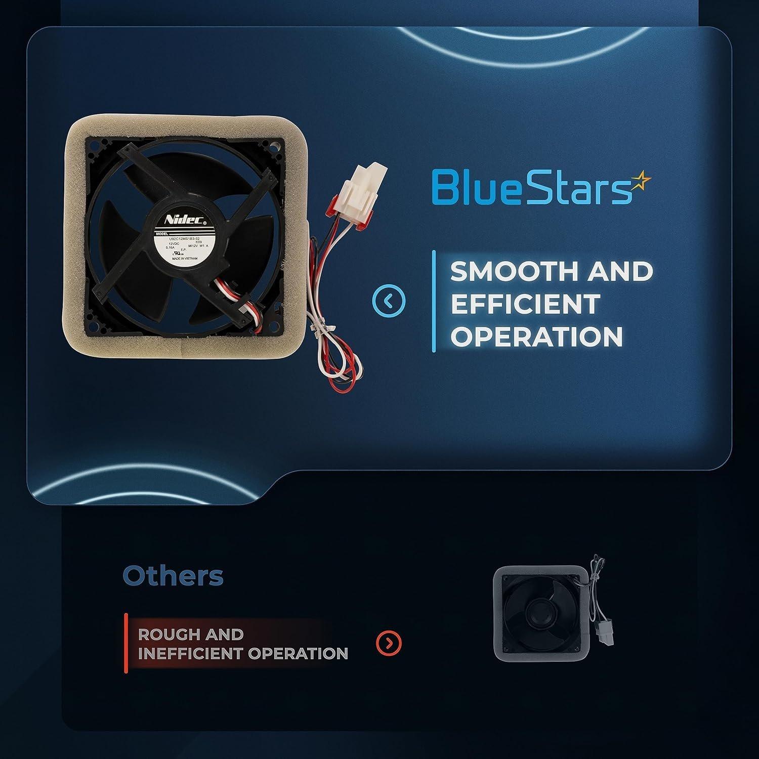 [Lifetime Warranty] DA81-06013A U92C12MS1B3-52 DA31-00287A Refrigerator Evaporator Fan Motor for Samsung RF18HFENBSR, RF28HFEDBSR, RF26HFENDSR, RF260BEAESR, RF263BEAESR, RF28HMEDBSR, RF30HBEDBSR image 5