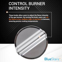 5-Pack W10766544 Gas Stove Knobs thumbnail 4