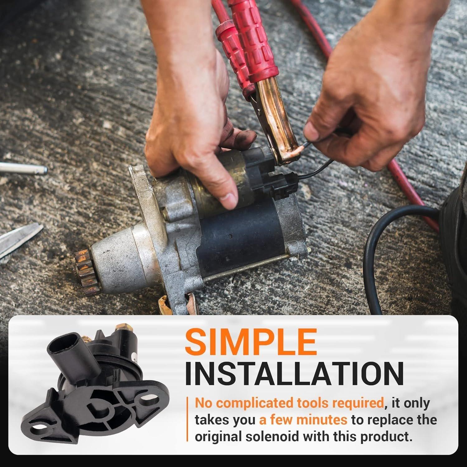 Starter Solenoid Relay 12V Fit SeaDoo 3D image 6