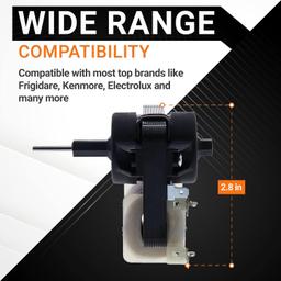 4389144 Super Durable & Quiet Refrigerator Evaporator Motor thumbnail 4