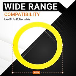 [Lifetime Warranty] K-GP1059291 Canister Flush Valve Seal - Pack of 2 thumbnail 2