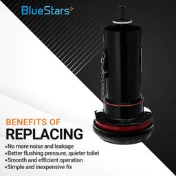 [Lifetime Warranty] K-GP1059291 Canister Flush Valve Seal - Pack of 2 thumbnail 1