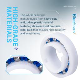 [Lifetime Warranty] C-60 C60 Pool Cleaner Wheel Ball Bearings - Pack of 8 thumbnail 6