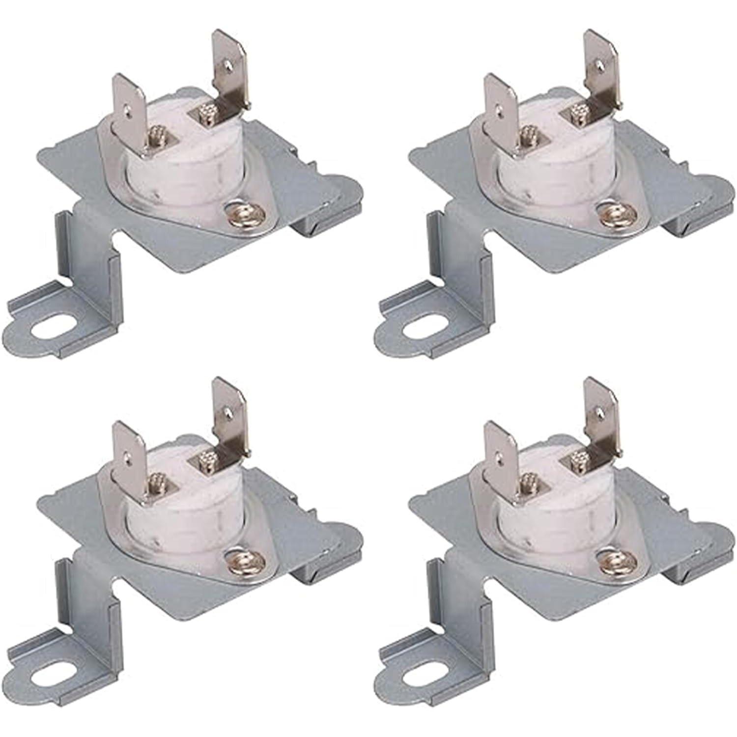 BlueStars 4 Packs 6931EL3003D Dryer Thermostat Thermal Fuse - Compatible with LG Kenmore GE Dryers – Replaces AP4440975 6931EL3003E image 0