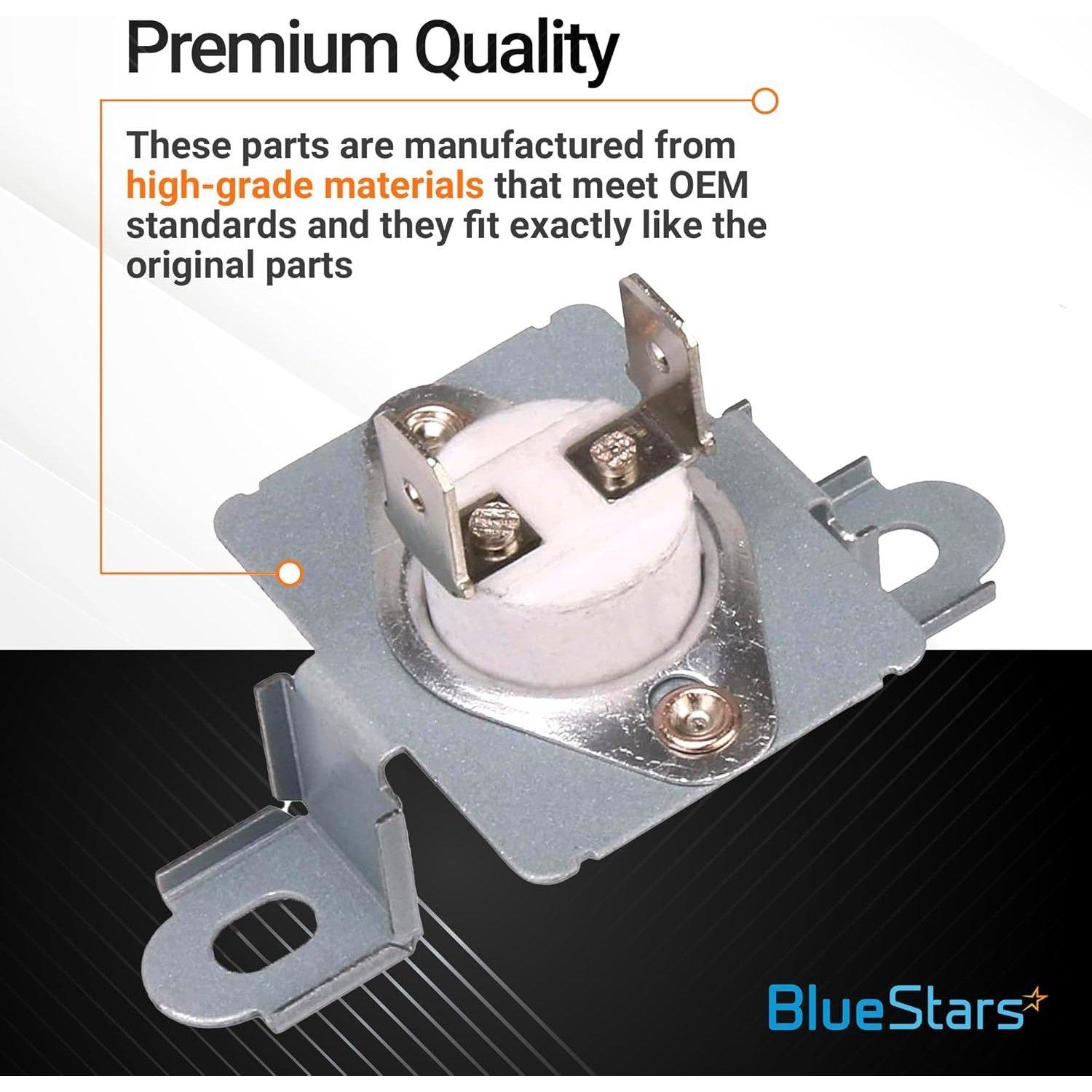 BlueStars 4 Packs 6931EL3003D Dryer Thermostat Thermal Fuse - Compatible with LG Kenmore GE Dryers – Replaces AP4440975 6931EL3003E image 2