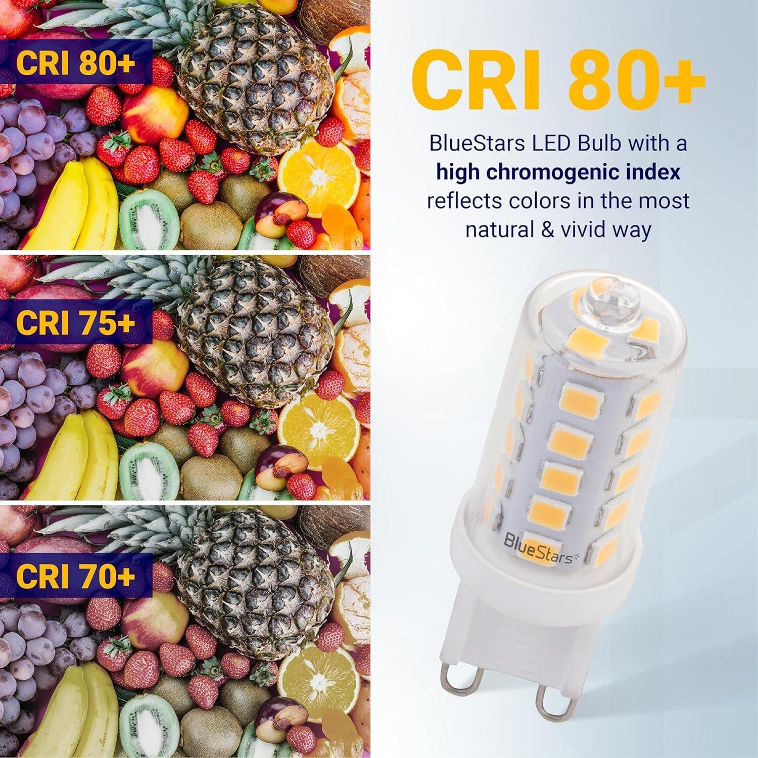 [Lifetime Warranty] G9 LED Bulbs, 4W (40W Equivalent), Warm White, Dimmable, No-Flicker - Pack of 10 image 5