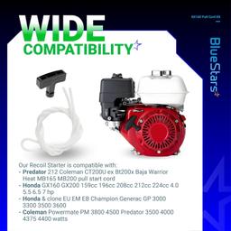 [Lifetime Warranty] Predator 212 CT200u GX160 Pull Start Cord Rope thumbnail 5