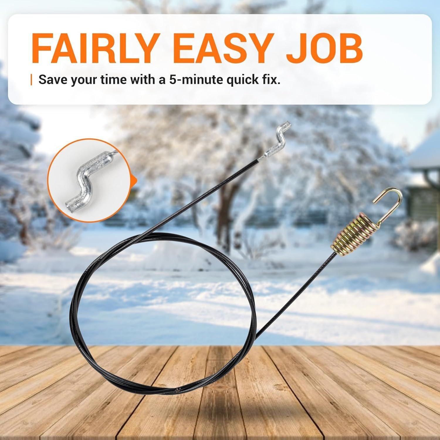 946-04230B Auger Drive Clutch Cable image 3