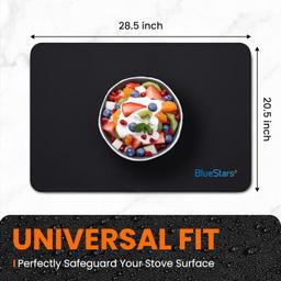 Silicone Stove Top Cover, 28.5x20.5, Black thumbnail 6